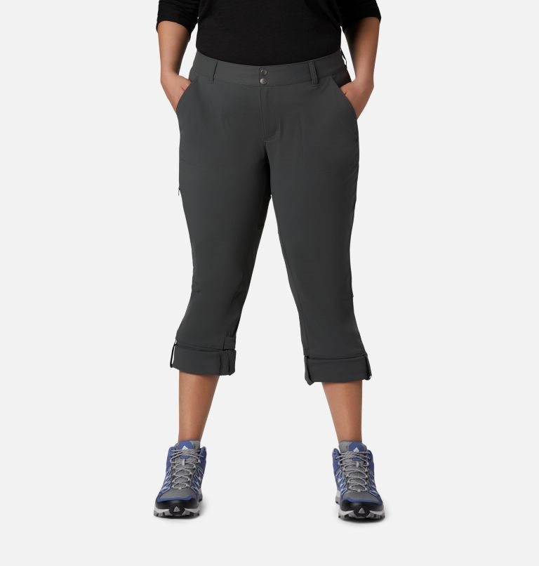 Columbia Saturday Trail Stretch Bukse Dame Svarte | Plus Size 78236Z